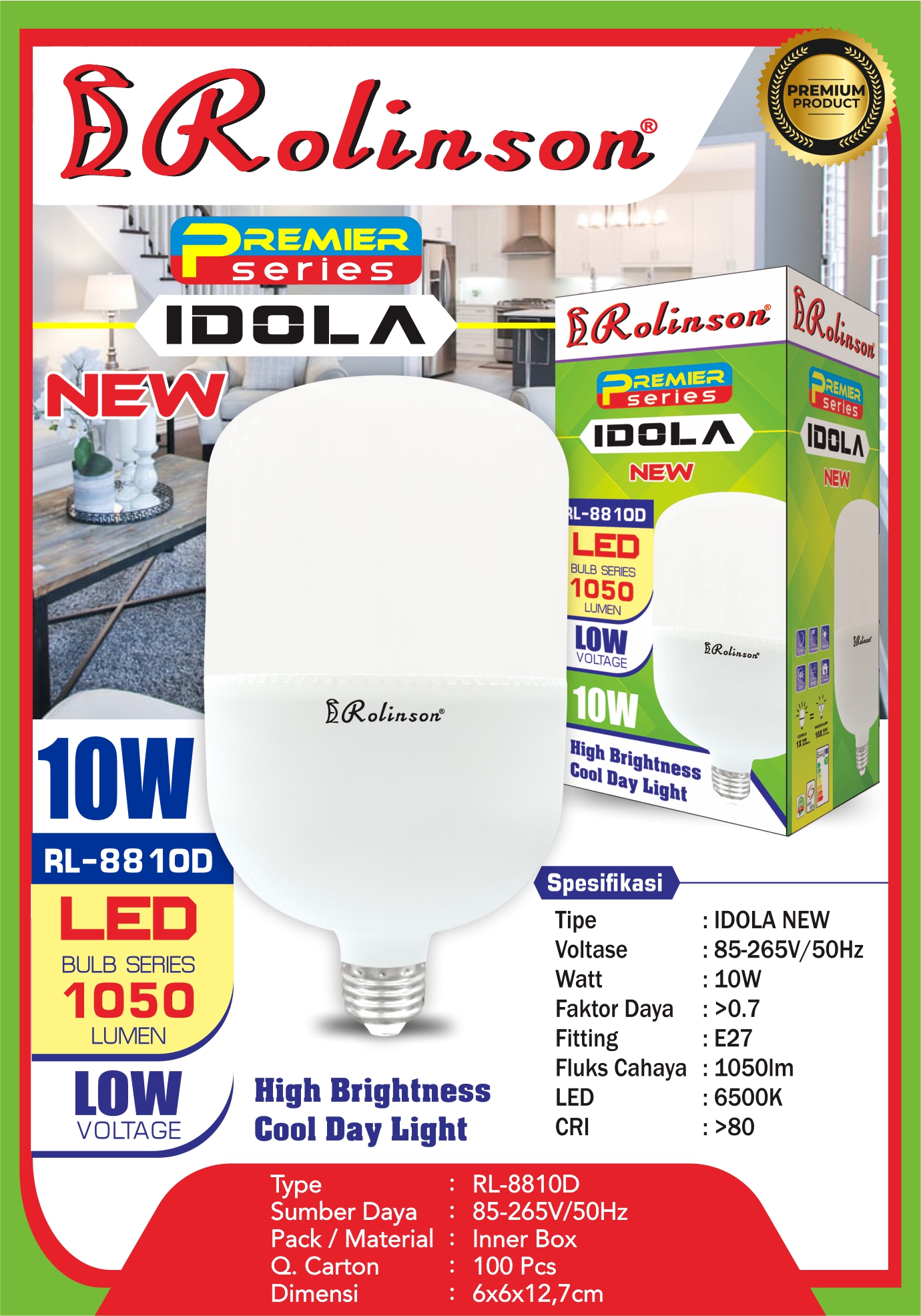 Bohlam Premier Series Idola ( 5, 10, 15, 20, 30, 40, 50 ) - Gambar 3