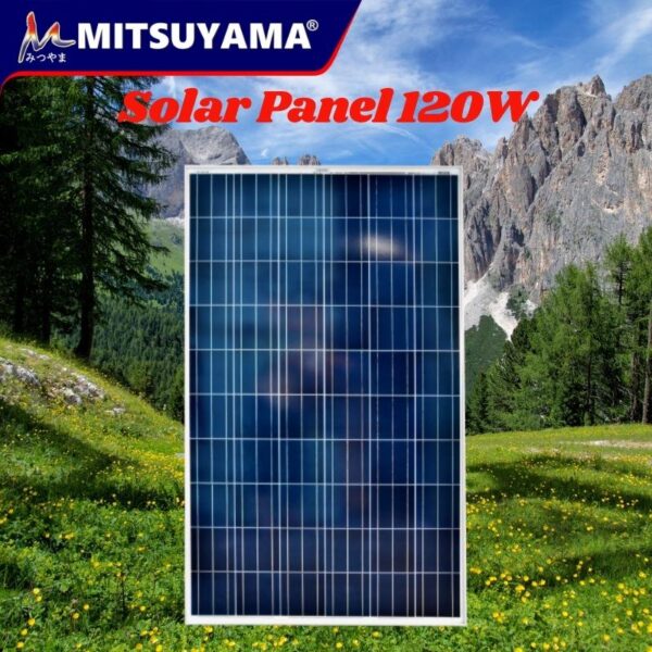 Papan Tenaga Surya 120W Mitsuyama
