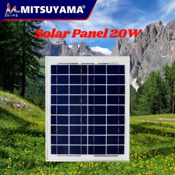 Papan Tenaga Surya 20W MITSUYAMA