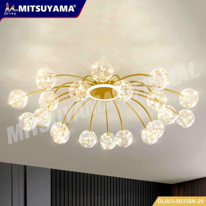 Lampu Gantung Hias Mewah GL-003-8035SK-20G