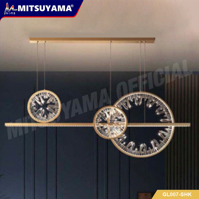 Lampu Hias Mewah Three Ring Buckle