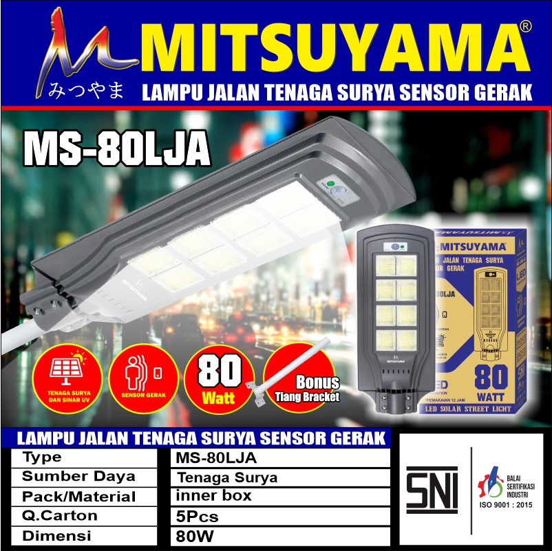 Lampu Jalan Sensor Gerak Series LJA - Gambar 4