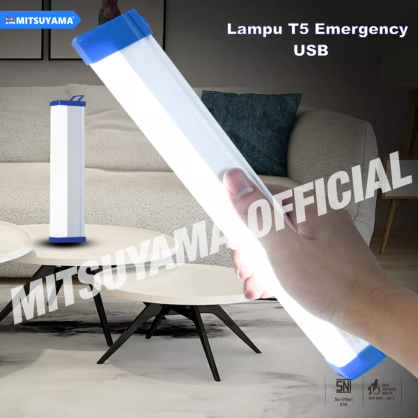 Lampu LED T5 DC 12Volt Emergency MS-T5XXDC