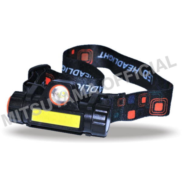 Senter Kepala Sorot Jauh Dekat Headlamp Rolinson RL-1922 COB LED