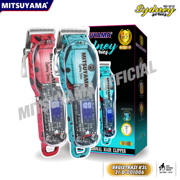 Alat Cukur Rambut Series Sydney MS-2019 Sydney