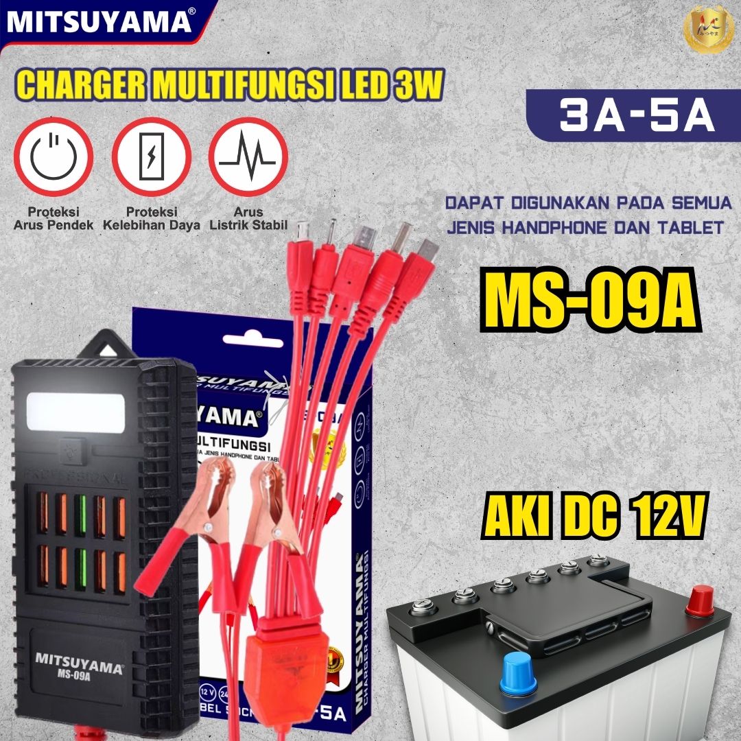Charger Multifungsi MS-09A - Gambar 4
