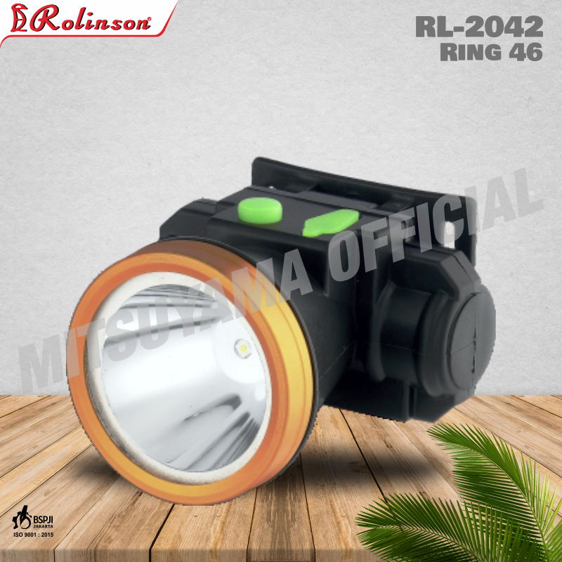 Senter Kepala Profesional 30W Rechargeable Ring 46 Rolinson RL-2042