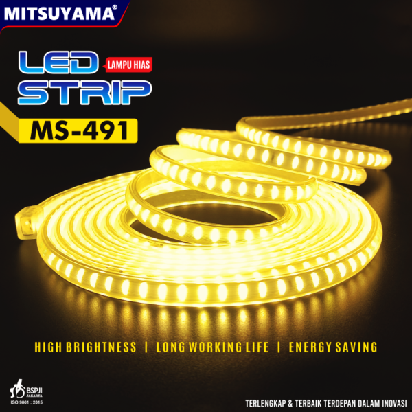 Lampu Hias LED Strip Silicone Gel MS-491