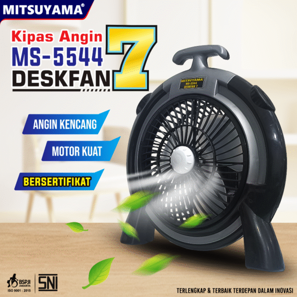 Kipas angin 8inch MS-5544 Desk Fan 7