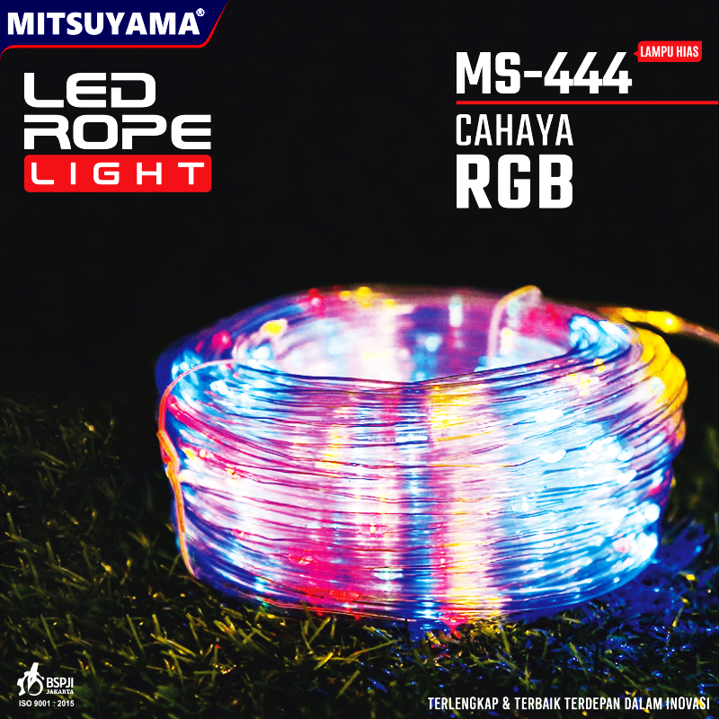 Lampu Hias LED Rope Light RGB 10M MS-444