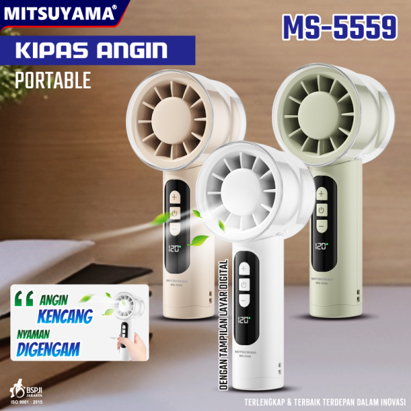 Kipas Angin Portable 3W MS-5559