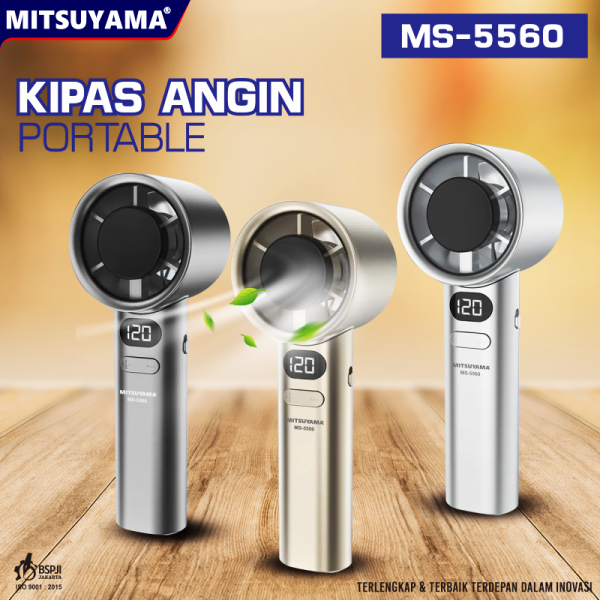 Kipas Angin Portable 3W MS-5560