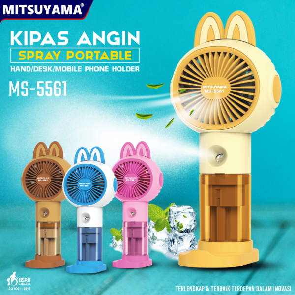 Kipas Angin Spray Portable 3W MS-5561