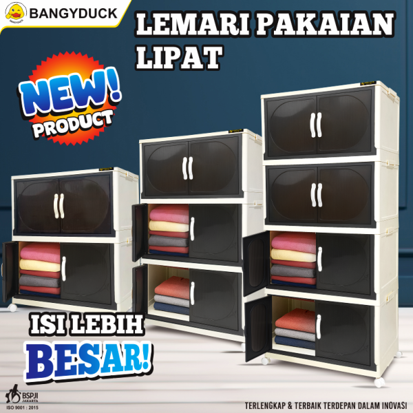 Lemari Pakaian Lipat Bangyduck BD-LLxA