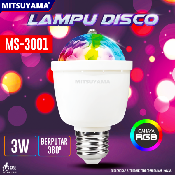 Lampu Disco 3W MS-3001