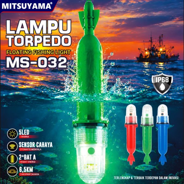 Lampu Torpedo Floating Fishing Light MS-032